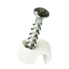 SKRUVCLIPS 14-18 VIT 10ST/PÅSE SKRUVLÄNGD 38MM SB