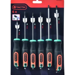 SKRUVMEJSELSATS TORX 6 DELER