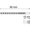 SKRUV M NIPPEL 4-90-8 MÄSS M5X90MM 2ST