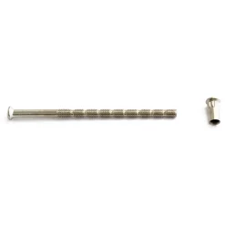 SKRUV M NIPPEL 4-90-8 NICKEL M5X90MM 2ST