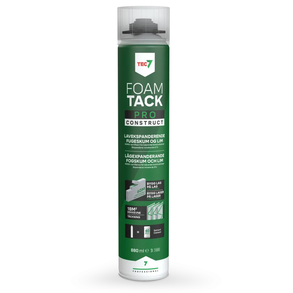 SKUMLIM FOAMTACK PRO CONSTRUCT AEROSOL 880ML