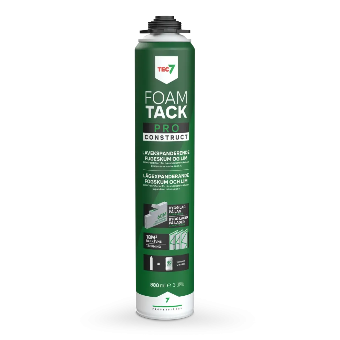 SKUMLIM FOAMTACK PRO CONSTRUCT AEROSOL 880ML