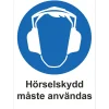 SKYLTHÖRSELSKYDDPLAST 210X297MM