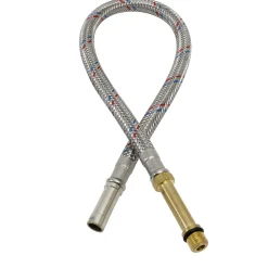 SLANG ANSL FÖR BLANDARE RF OMFLÄT DN6 M10X10MM 500MM 2ST