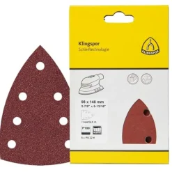 SLIPDUKSARK PS22K 11HÅL DIY K40 102X150MM 5ST