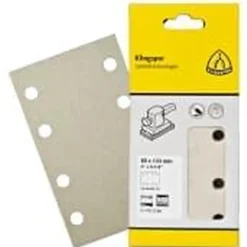 SLIPPAPPER PS33BK 4HÅL DIY KARDB K180 93X178MM 5ST