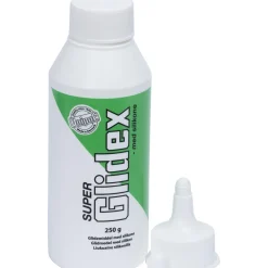 SMÖRJMEDEL SUPERGLIDEX MED SILIKON FÖR PVC/PP 250G