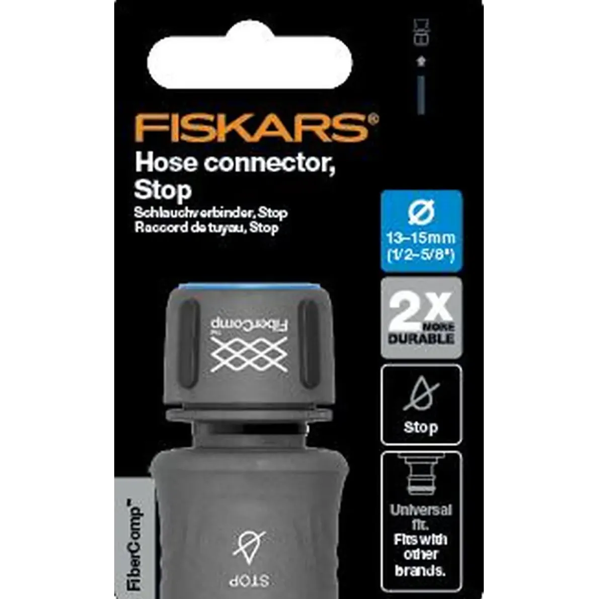SNABBKOPPLING FIBERCOMP STOPP 13-15MM