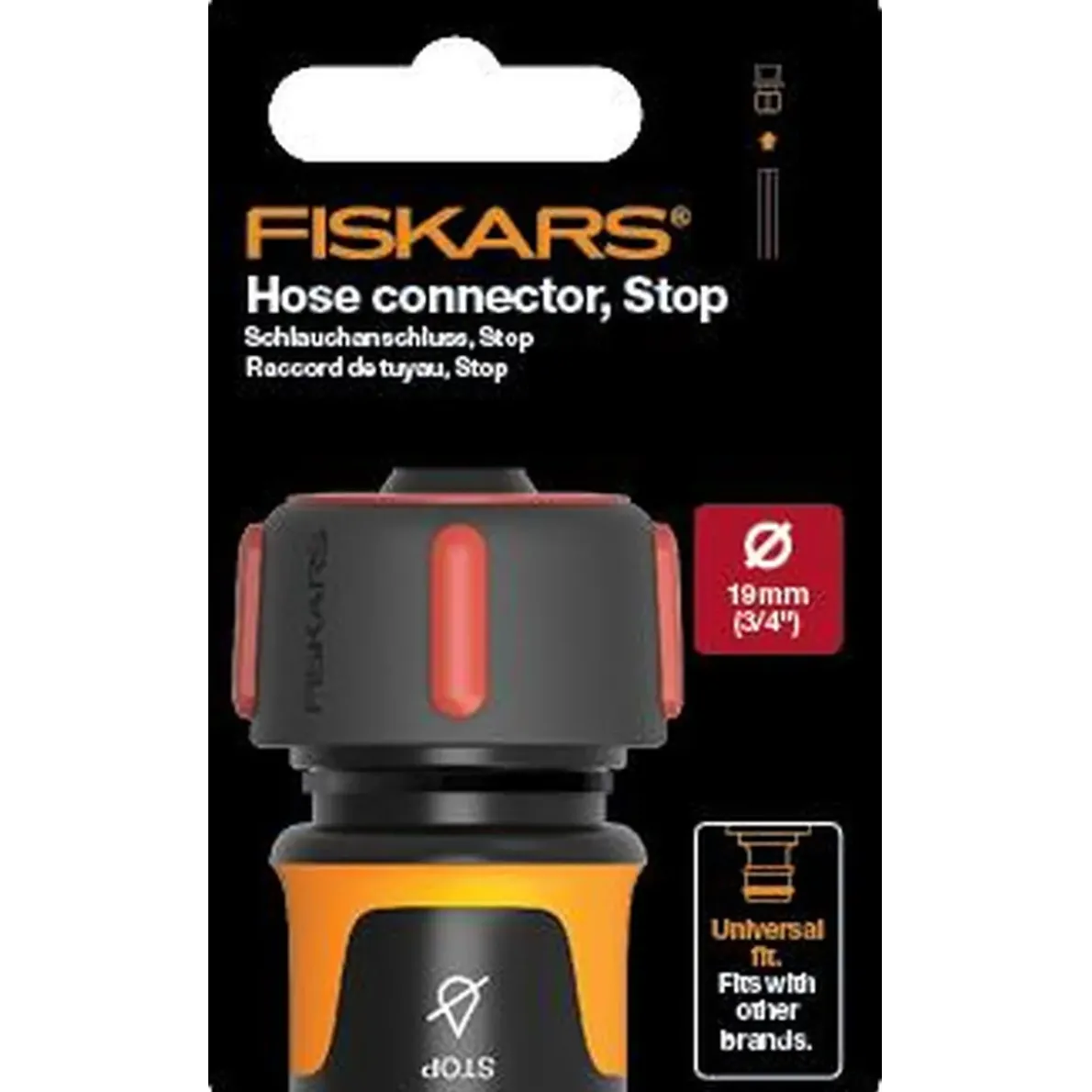 SNABBKOPPLING STOP D19MM 3/4T