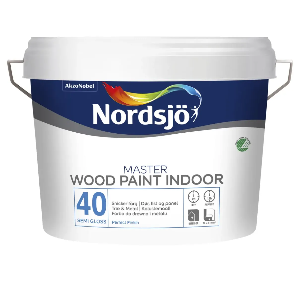SNICKERIFÄRG MASTER WOOD 40BW INOMHUS 2,5L
