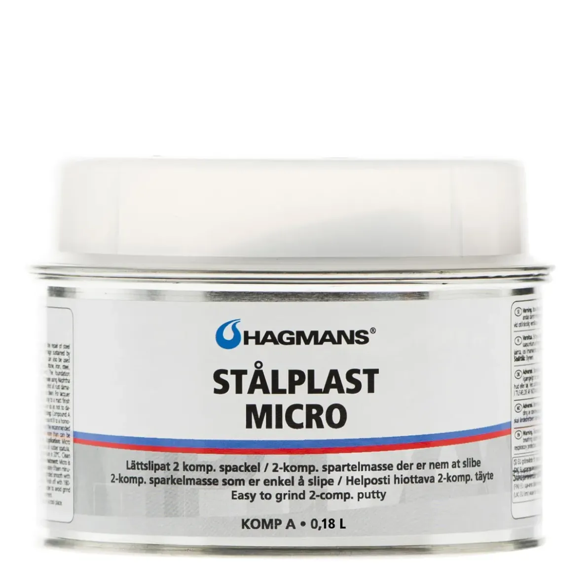 SPACKEL STÅLPLAST0,18L
