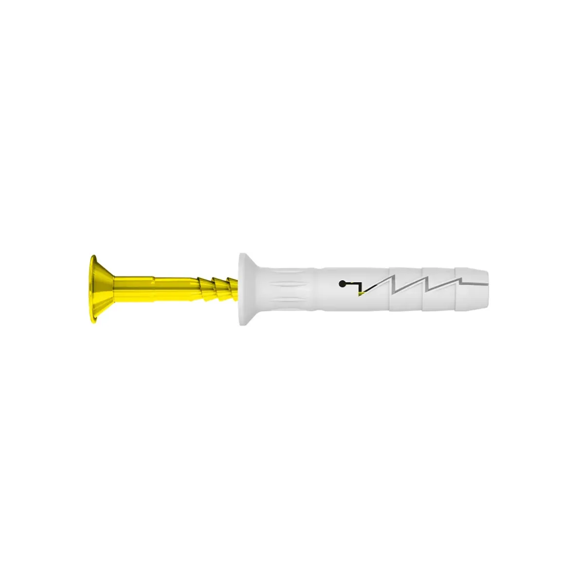 SPIKPLUGG FZY GUL 5X30MM 100ST