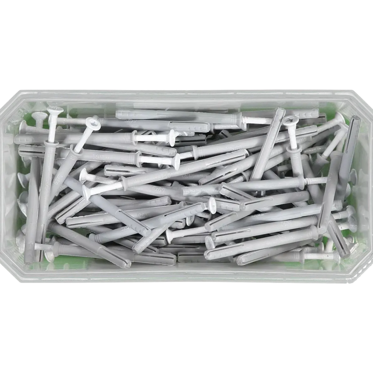 SPIKPLUGG HF MED FÖRSÄNKT KRAGE VIT 5/40/60 100ST