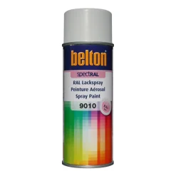 SPRAYFÄRG BT VIT HALVBLANK RAL 9010