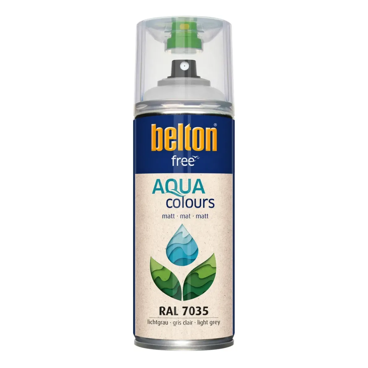 SPRAYFÄRGFREE RAL7035 LJUSGRÅ MATT