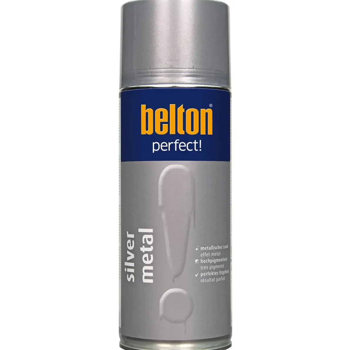 SPRAYFÄRGPERFECT SILVER METAL 400ML