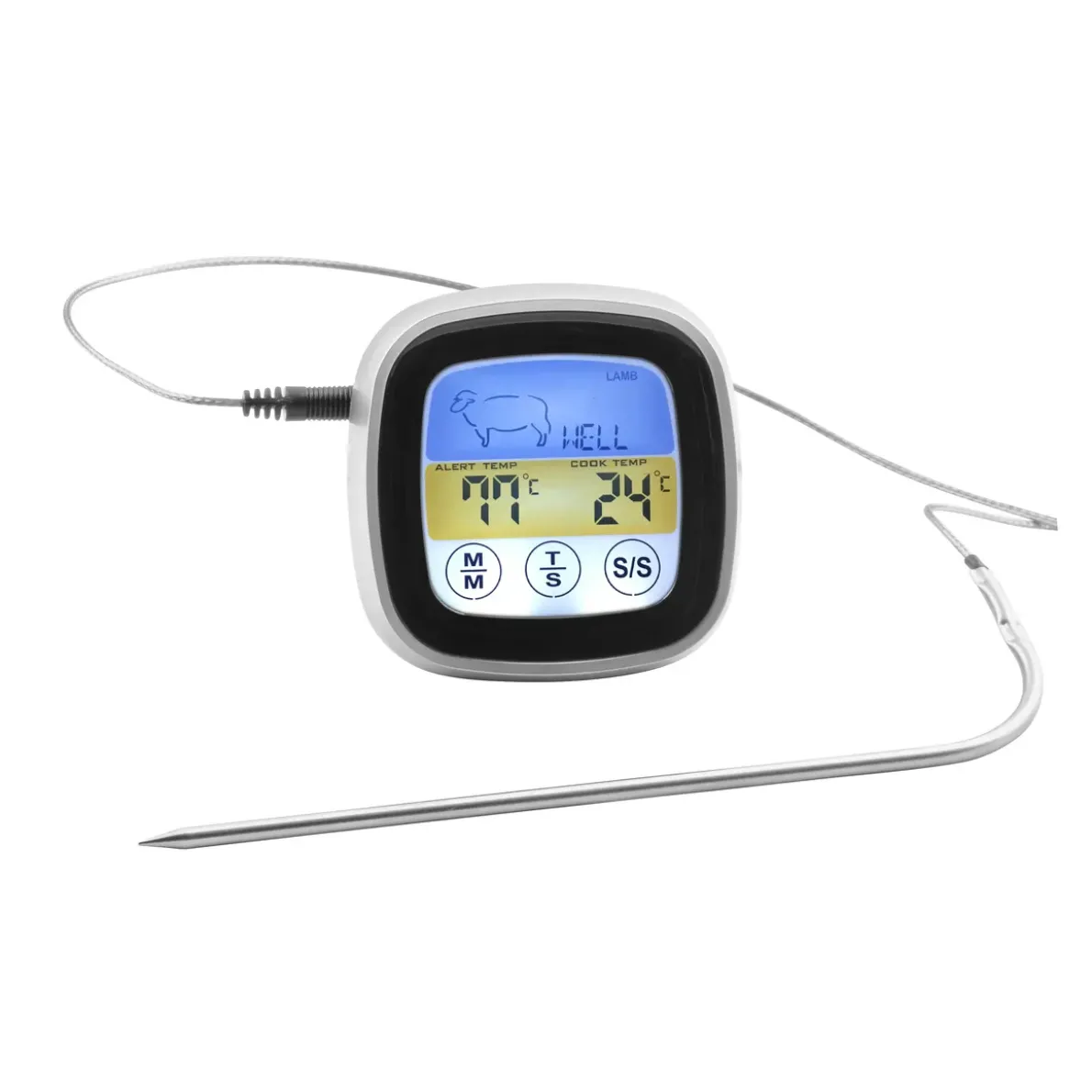 STEKTERMOMETER DIGITALSTÅL