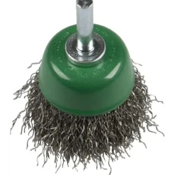 STÅLBORSTE BTS 600 W SKAFT STÅL KRUS 0,3 50X6MM