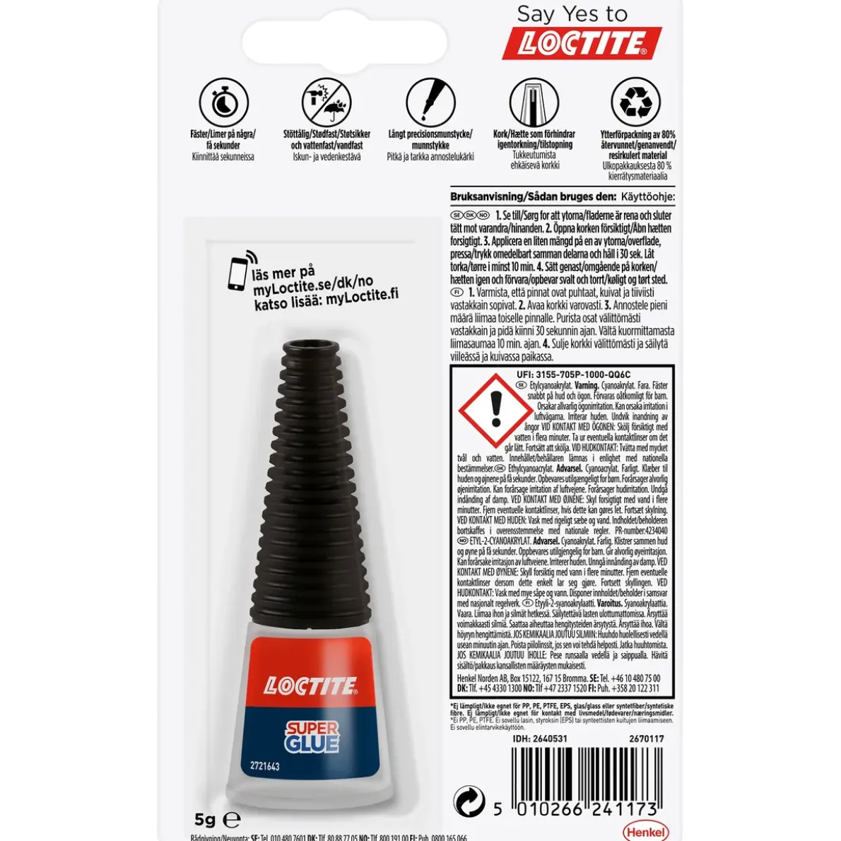 Superlim Super Glue Precision, 5gr