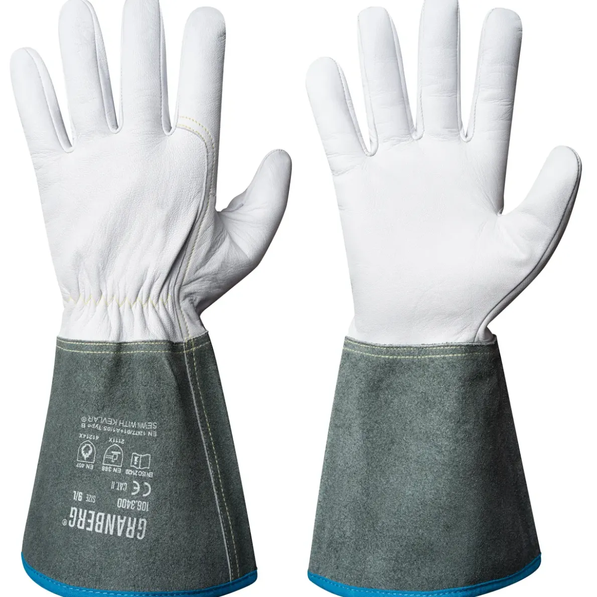 SVETSHANDSKE 3400GETNARV OXSPALT OFODR STL 9