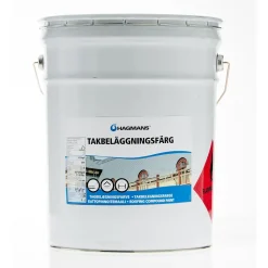 TAKBELÄGGNINGSFÄRG TEGELRÖD 20KG