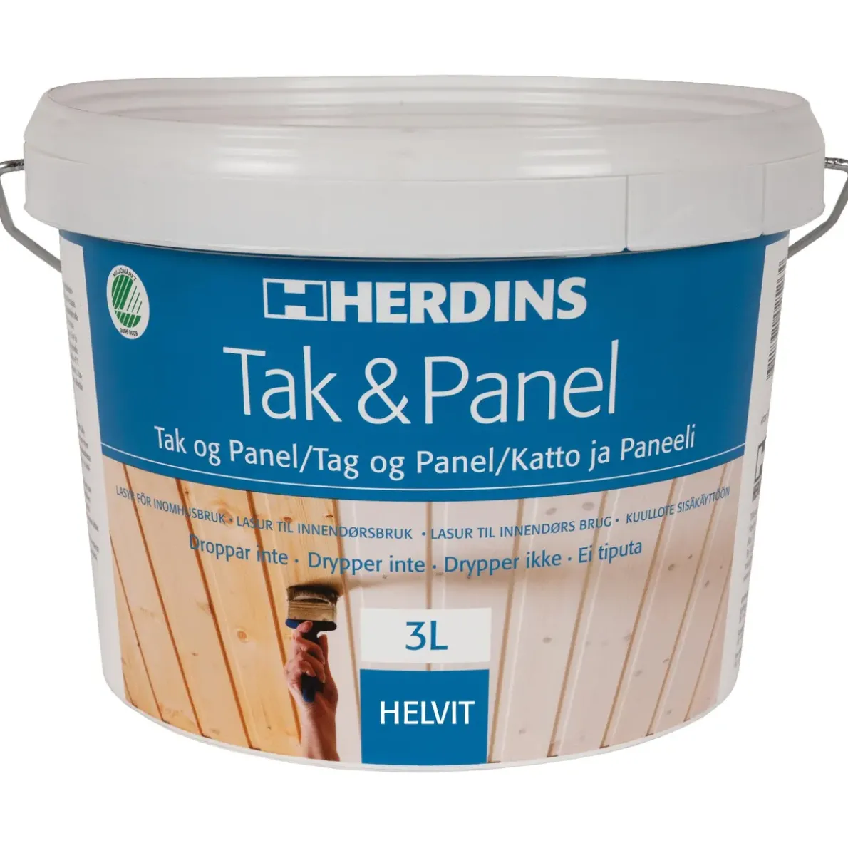 Tak- och panelvitt helvit 3L