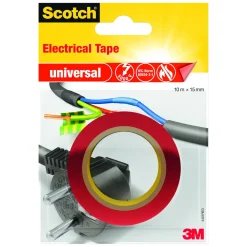 TEJP ELEKTRISK RÖD 15MM 10M