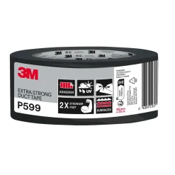 TEJP EXTRA STARK P599 SVART 48MM 25M