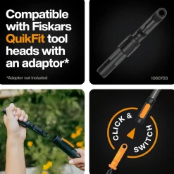 TELESKOPSKAFT ONECLICK ALU L