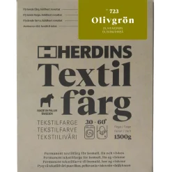 TEXTILFÄRG FLYTANDE OLIVGRÖN
