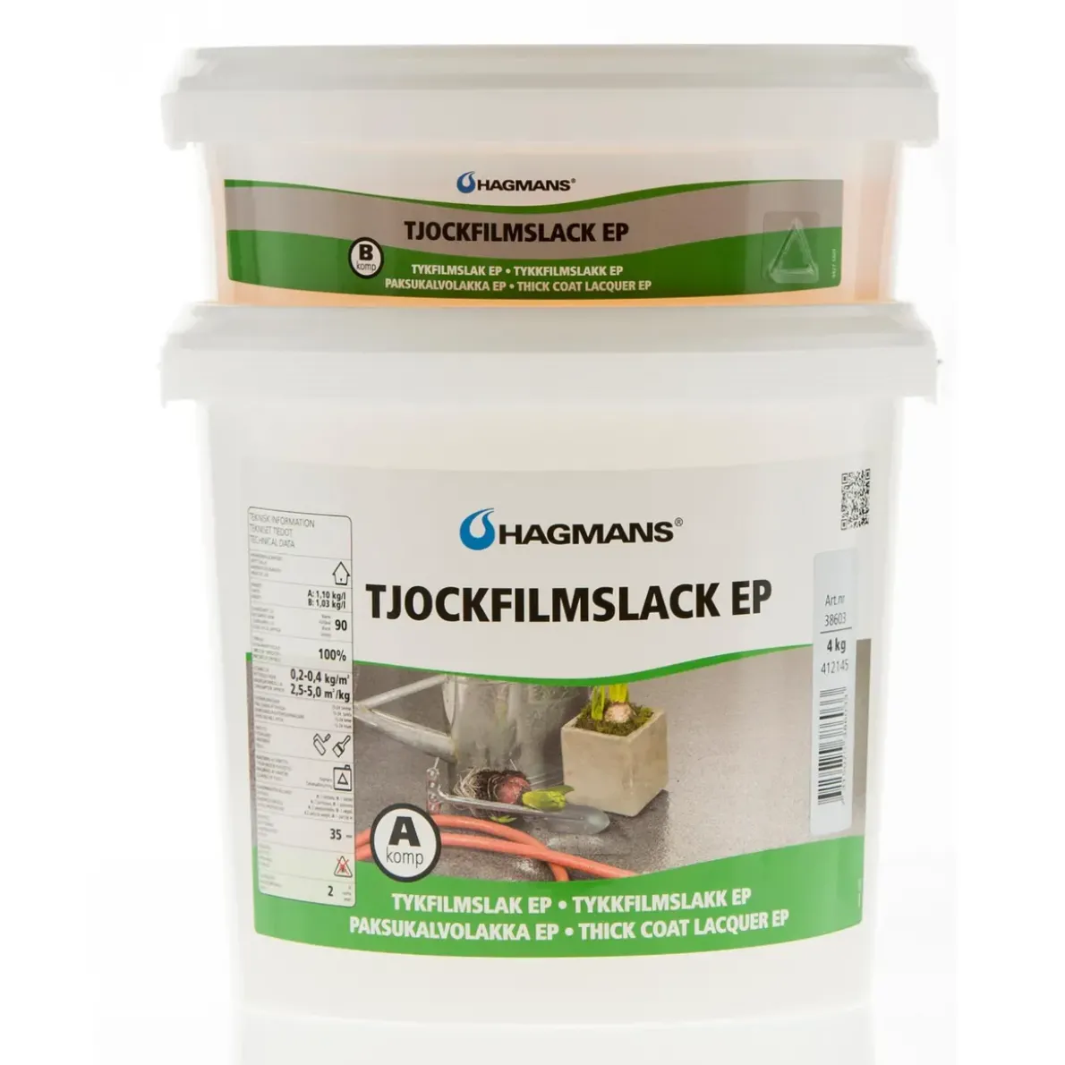TJOCKFILMSLACK GOLV EP 4KG