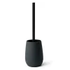 TOALETTBORSTHÅLLARE ACACIA SVART D111X370MM