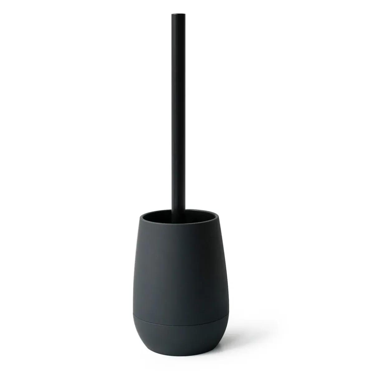 TOALETTBORSTHÅLLARE ACACIA SVART D111X370MM