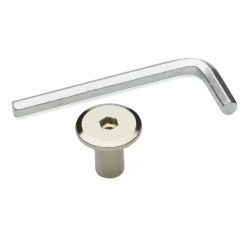 TOPPMUTTER 1409 NICKEL M6 D15X15MM 4ST