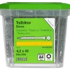 TRALLSKRUV CLASSIC ROSTFRI A4 SYRAFAST TX20 4,2X42 250ST