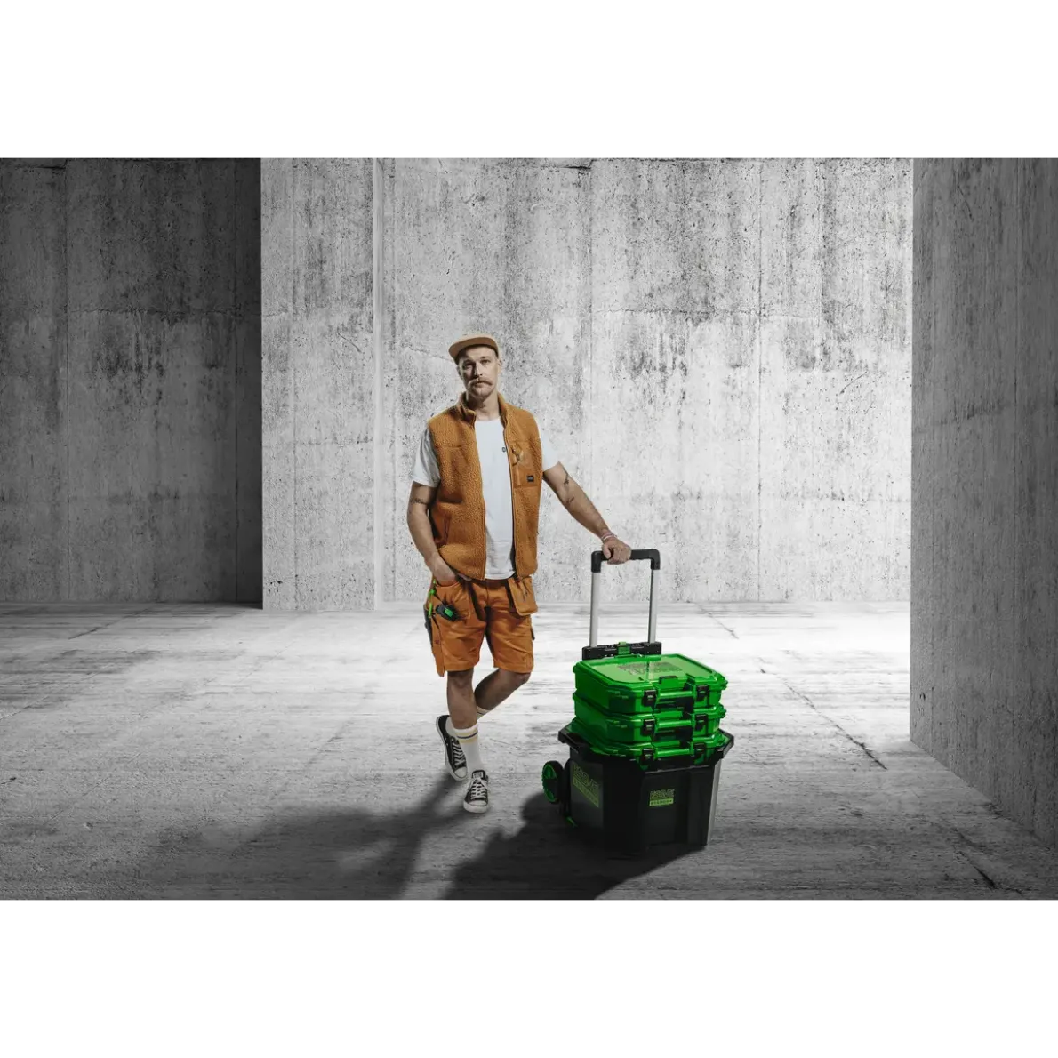 TRANSPORTKÄRRA ESSBOX+ ROLL IT