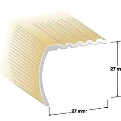 TRAPPNOS NR14 GULD 29X29MM 200CM
