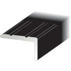 TRAPPNOS NR132 SVART 25X15MM 200CM