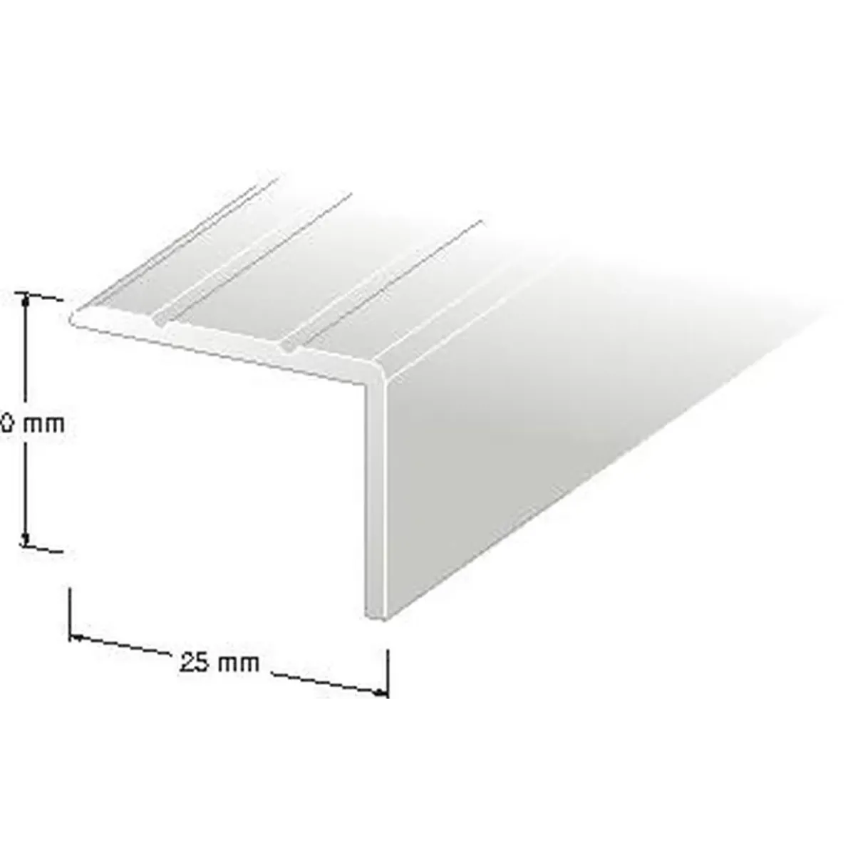 TRAPPNOS SILVER 25X20MM 200CM