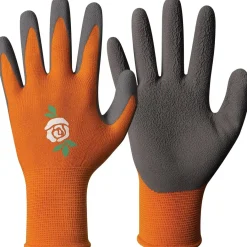TRÄDGÅRDSHANDSKELATEX/POLYESTER STL M