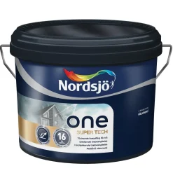 TRÄFASADFÄRG ONE SUPER TECH BWUTOMHUS 1L