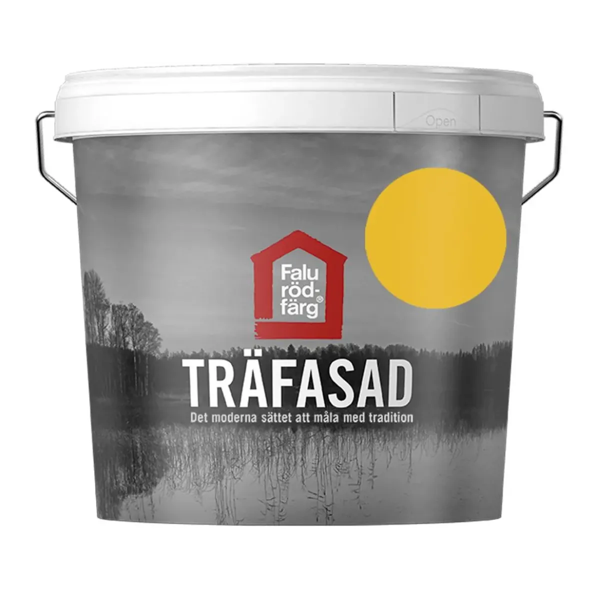 TRÄFASAD OCKRA 5L