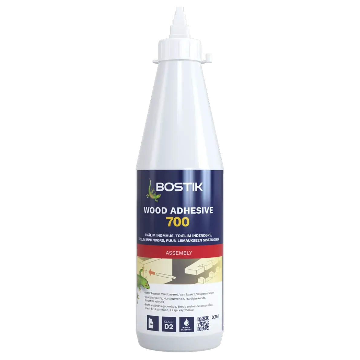 TRÄLIM/ D2 WOOD ADHESIVE 700 0,75L