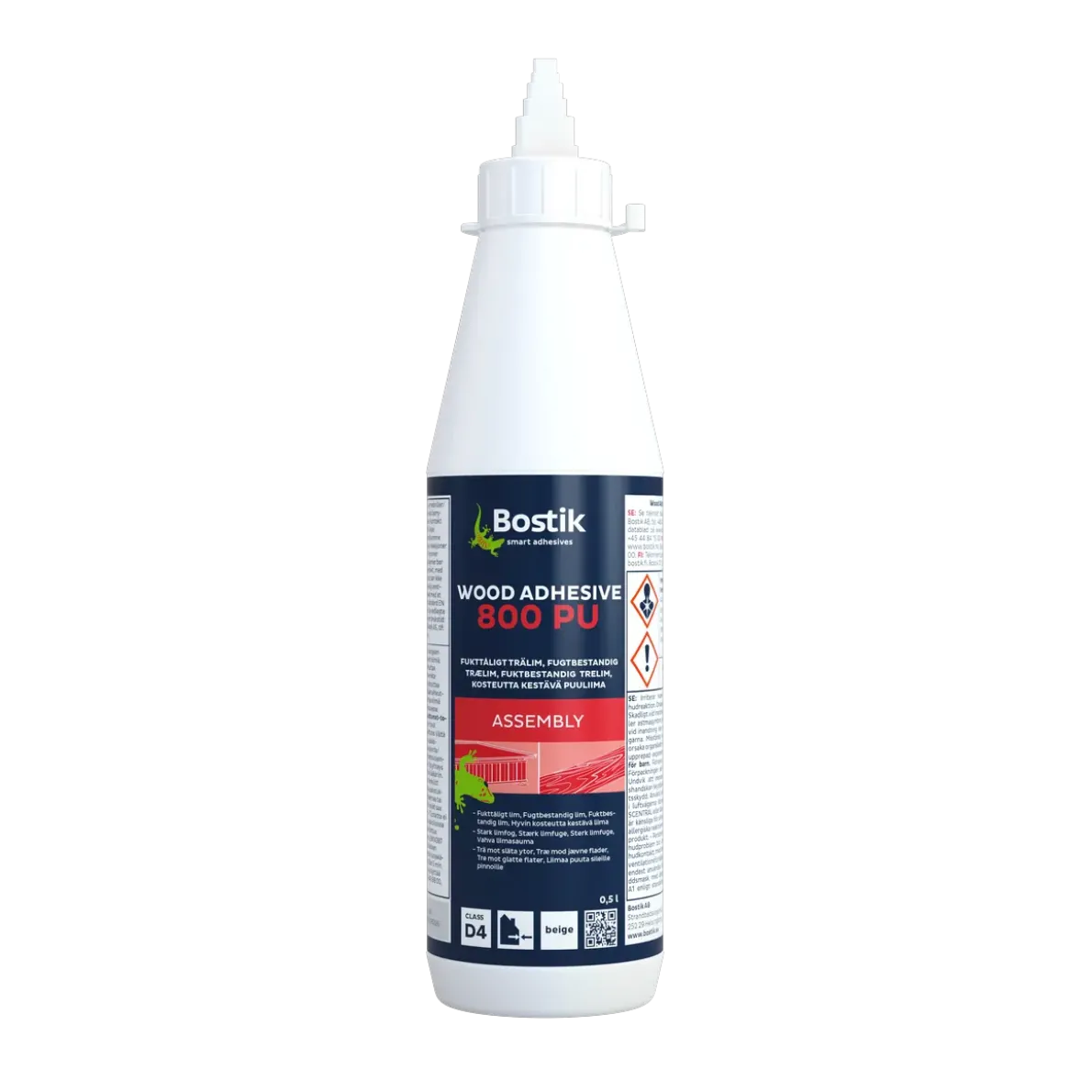 TRÄLIM/ D4 WOOD ADHESIVE 800 POLYURETAN 0,5L