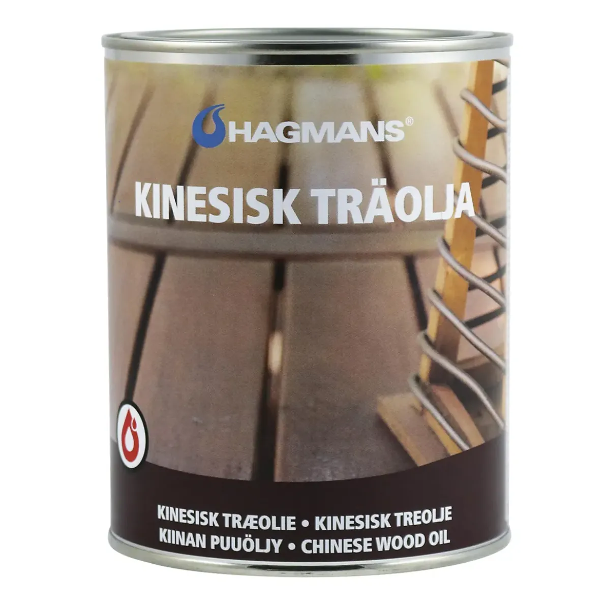 TRÄOLJAKINESISK 1L