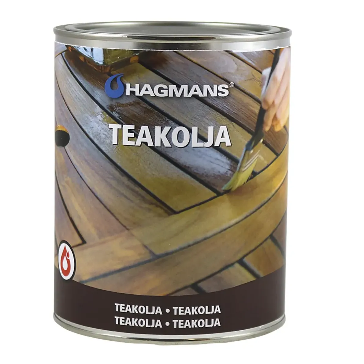 TRÄOLJATEAKOLJA 1L