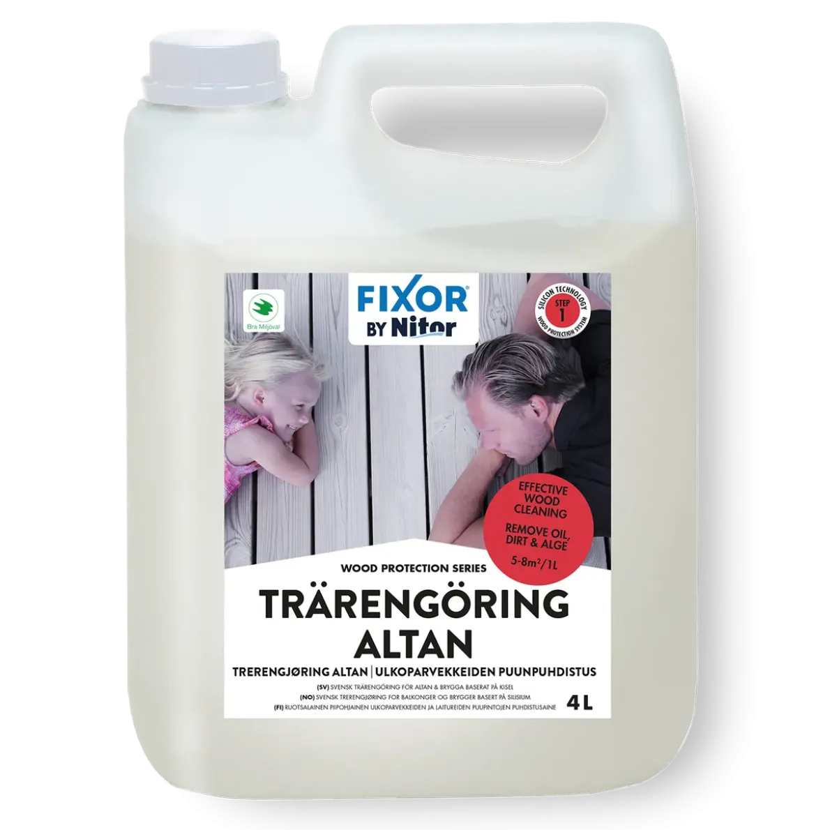 TRÄRENGÖRING WOOD CLEANER 4L