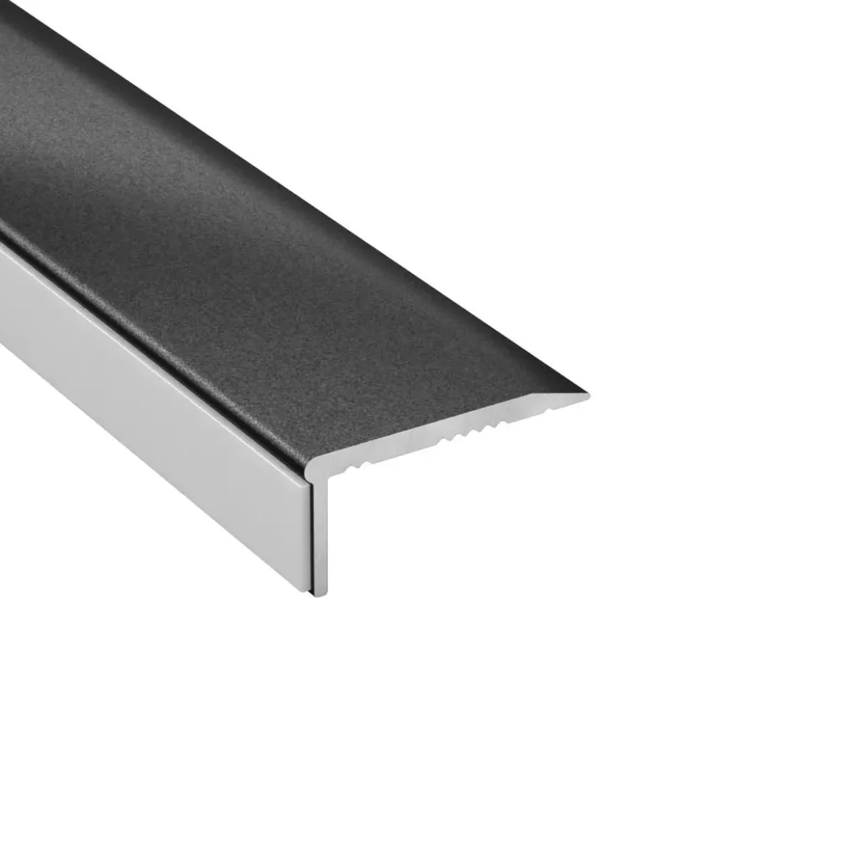 TRÖSKELLIST SJÄLVHÄFTANDE GRAFIT 25X12MM 100CM