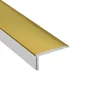 TRÖSKELLIST SJÄLVHÄFTANDE GULD 25X12MM 200CM