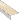 TRÖSKELLIST SJÄLVHÄFTANDE VITKALKAD EK 25X12MM 100CM